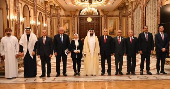 رئيس البرلمان العربى يثمن دور مصر فى دعم القضايا العربية وبمقدمتها فلسطين
