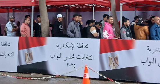 توافد الناخبين للتصويت فى إعادة انتخابات النواب بالرمل الإسكندرية.. مباشر