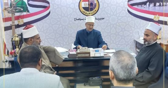 أوقاف سوهاج تجرى اختبارات خطباء المكافأة من حملة الماجستير والدكتوراه