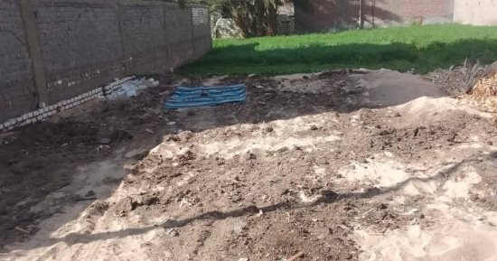 إزالة فورية لتعديات على الأراضى الزراعية بقرية آبار الوقف فى سوهاج