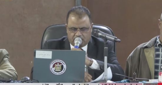 اللجنة العامة للدائرة الثالثة فى قنا تعلن الحصر العددى لأصوات الناخبين