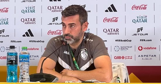 مدرب سوريا: مباراة فلسطين صعبة وتركيزنا على حسم التأهل فى كأس العرب