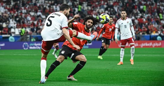 5 معلومات عن مباراة مصر والأردن فى دور المجموعات بكأس العرب 