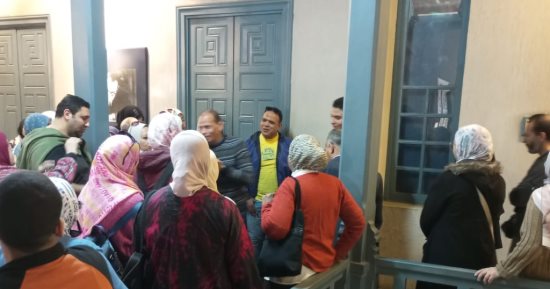 زيارة لمتحف نجيب محفوظ.. ضمن مبادرة فرحانين بالمتحف الكبير