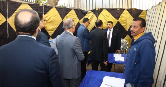 اللجنة القضائية تتفقد لجان التصويت في الجمعية العمومية لنقابة المحامين