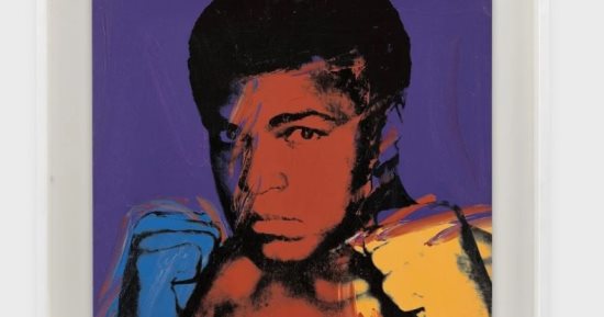 بيع لوحة محمد على كلاى رسمها وارهول بـ 18 مليون دولار.. شاهدها