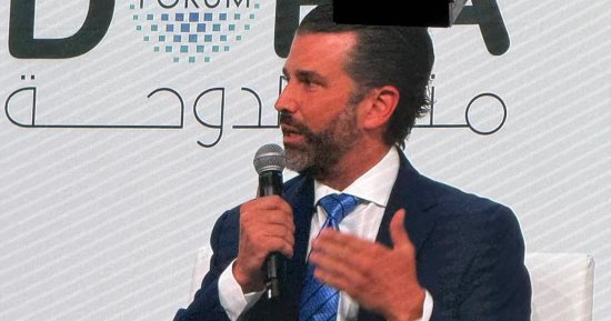 نجل ترامب فى منتدى الدوحة 2025: أمريكا لن تتحمل كل الأزمات وحدها