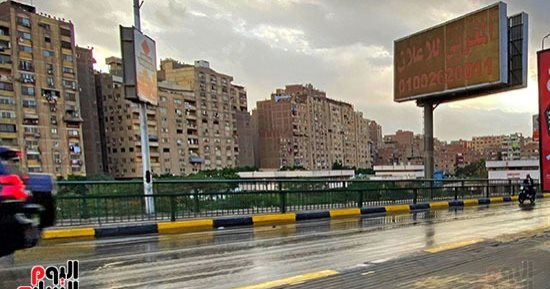 روشتة مرورية لتجنب الحوادث بعد سقوط الأمطار بالمحاور.. اعرفها