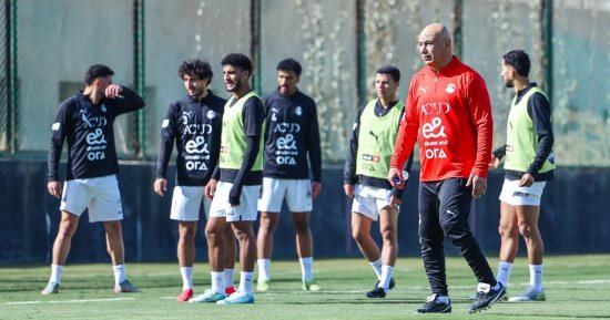 منتخب مصر يخوض تدريباته استعداداً لودية نيجيريا.. صور 