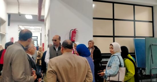 رئيس جامعة دمنهور يتفقد سير العملية التعليمية واستعدادات امتحانات منتصف العام