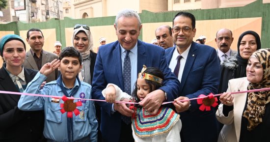 محافظ الغربية يفتتح مدرسة التوفيق الإعدادية بنين بالمحلة