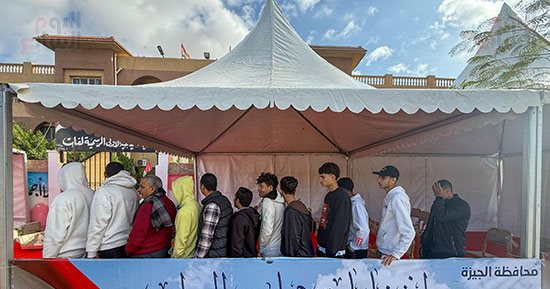 لجان الدقى تفتح أبوابها وتستقبل الناخبين ثانى أيام التصويت بانتخابات النواب