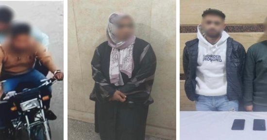 الداخلية تكشف تفاصيل ضبط لصوص الهواتف المحمولة بالغربية