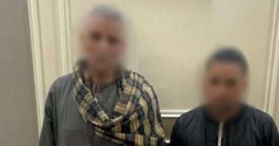 وزارة الداخلية تضبط شخصين بحوزتهما كروت دعائية بمحيط لجان أبوقرقاص