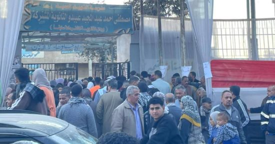 زيادة إقبال الناخبين على لجان منشأة القناطر بعد خروج الموظفين