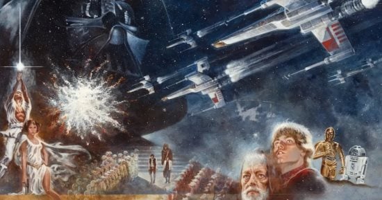 ملصق فيلم حرب النجوم يحقق رقما قياسيا بـعد بيعه بـ3.9 مليون دولار