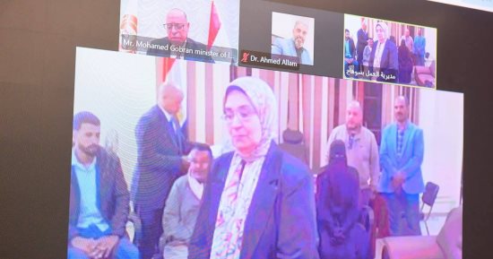مديرية العمل بسوهاج تكرم شهداء لقمة العيش الثلاثة ضحايا بيارة الصرف