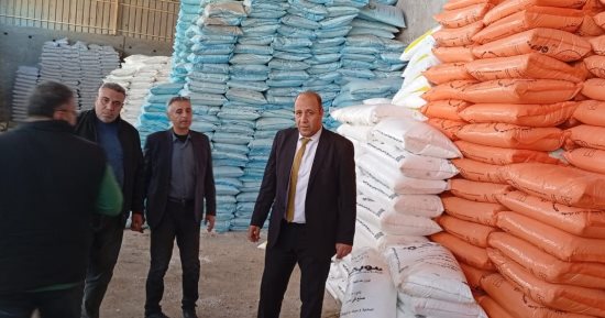 الزراعة تضبط مخزنًا غير مرخص لتهريب الأسمدة المدعمة بالمحلة الكبرى