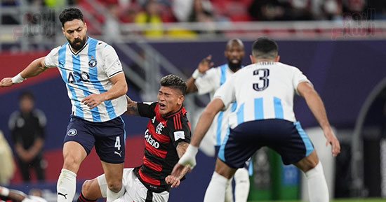 فلامنجو يتقدم على بيراميدز بهدف فى الشوط الأول بنصف نهائى كأس القارات.. صور 