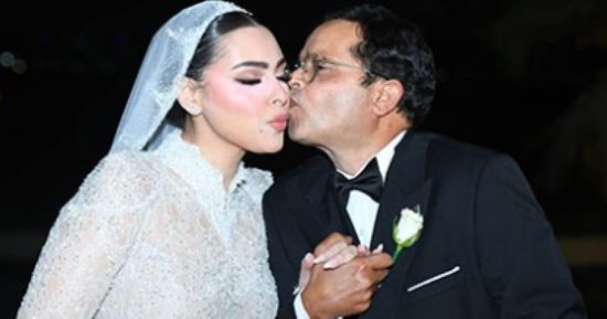 محمد هنيدى يتصدر التريند بعد زفاف ابنته فريدة