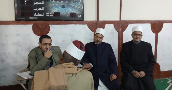 أوقاف سوهاج تُجري المقابلات الشفوية للدفعة الثالثة لخطباء المكافأة