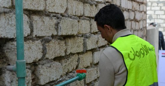 تركيب 82 وصلة مياه شرب بقرى مركز منشأة أبو عمر بالشرقية