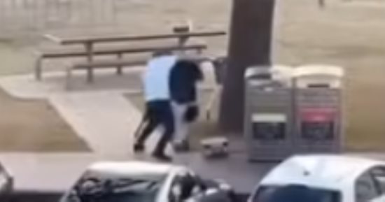 رجل يحاول انتزاع سلاح من يد أحد مرتكبى هجوم سيدنى الإرهابى.. فيديو 