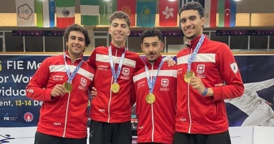 منتخب سيف المبارزة يحصد ذهبية كأس العالم للشباب فى أوزبكستان