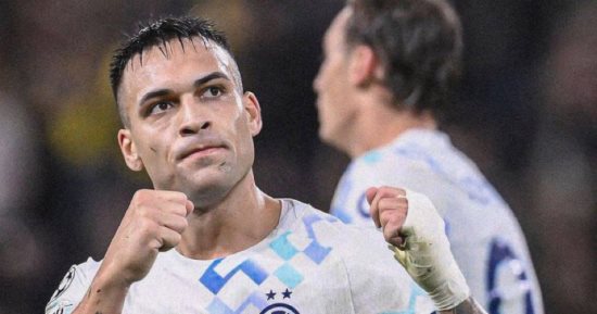 جنوى ضد إنتر.. النيراتزوري يتقدم بهدفين في الشوط الأول بالدوري الإيطالي