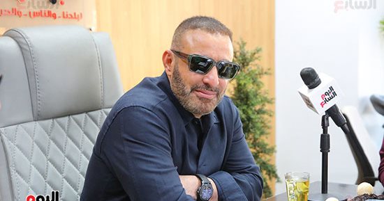 أحمد السقا فى ندوة اليوم السابع: بلجأ لـ منى زكى وهند صبرى فى عز أزماتى.. صور 