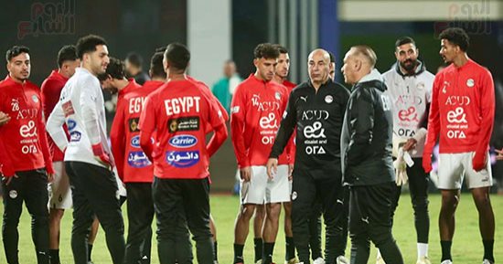 منتخب مصر يختتم استعداداته لمواجهة نيجيريا وديا غدا