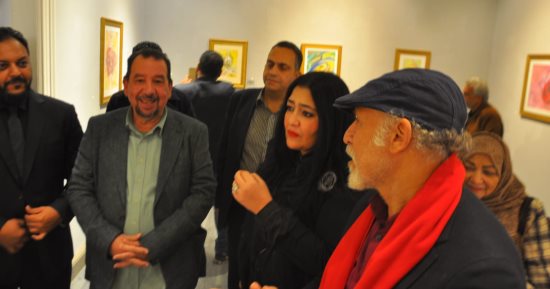 الكومى وشربتلى يفتتحان معرض عبد الحليم رضوى و30 فنانا سعوديا بجاليرى ضى.. صور