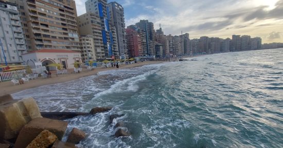 حالة الطقس فى الإسكندرية اليوم.. انخفاض درجات الحرارة وأتربة معلقة 