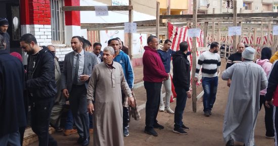 إقبال على التصويت فى انتخابات مجلس النواب بالدقهلية