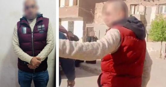 وزارة الداخلية تضبط شخص يوزع أموالا بمحيط لجان الخانكة