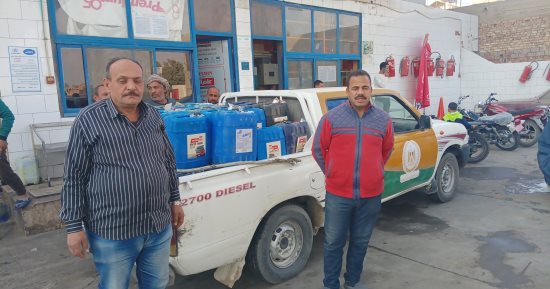 ضبط 1000 لتر مواد بترولية و600 كجم سلع مجهولة بالبلينا سوهاج