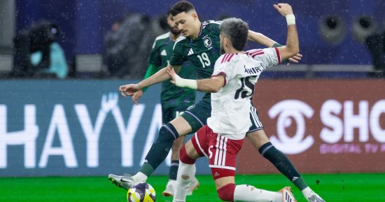 السعودية ضد الإمارات.. التعادل السلبى يحسم الشوط الأول.. فيديو