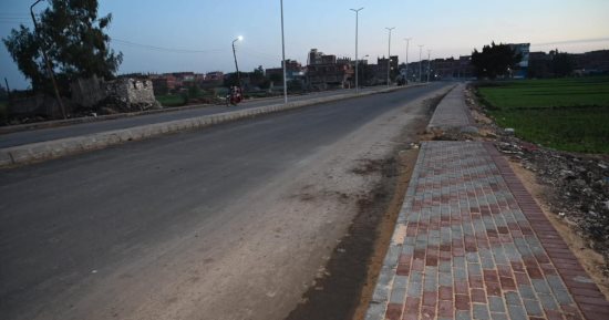 الانتهاء من مشروعات الرصف والتطوير لإعادة المظهر الحضاري والجمالي ببسيون في الغربية