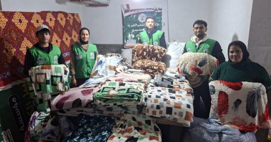 مؤسسة نبيل الكاتب عضو التحالف الوطنى تطلق مبادرة سترة الخير لشتاء دافئ بالبحيرة