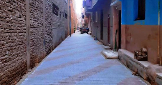 ضمن خطة التنمية المحلية.. استمرار تركيب الإنترلوك بشوارع طهطا وساحلها