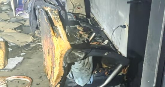 إنقاذ 9 أشخاص إثر حريق داخل نادى صحى ومساج فى المعادى.. صور