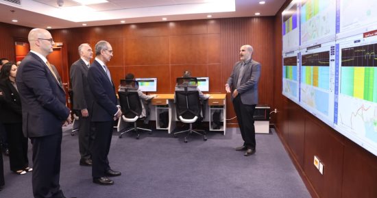 وزير الاتصالات يفتتح مقر مركز مراقبة الطيف الترددى بمحافظة الجيزة