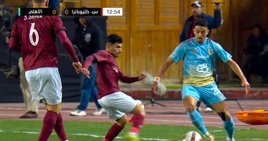 تعادل سلبى بين الأهلى وسيراميكا فى كأس عاصمة مصر بعد مرور 15 دقيقة