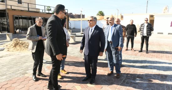 محافظ الدقهلية في زيارة مفاجئة لجمصة ويتفقد السوق الحضاري