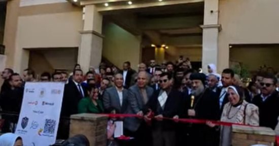 وزير الشباب والرياضة ومحافظ المنيا يفتتحان ملتقى التوظيف الخامس "Job Hub 5"