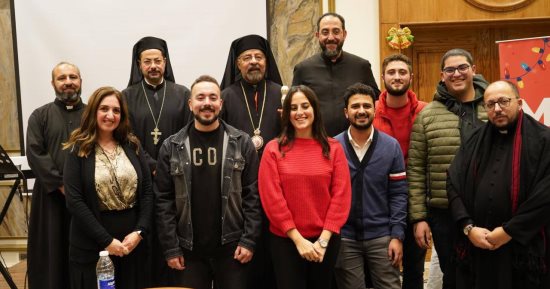 بطريرك الأقباط الكاثوليك يترأس حفل خدمة الشباب الإيبارشى استعدادًا لعيد الميلاد المجيد