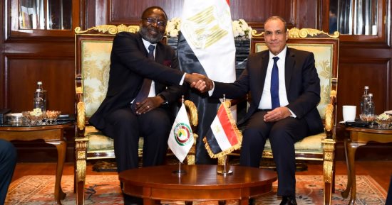وزير الخارجية يلتقي رئيس مفوضية الإيكواس لبحث سبل تعزيز التعاون المشترك