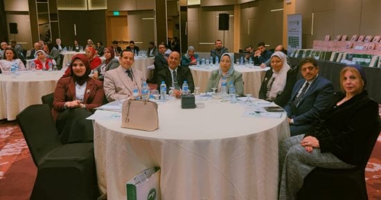 محمد ثروت يشارك في المؤتمر العلمى لمعهد البحوث العربية 