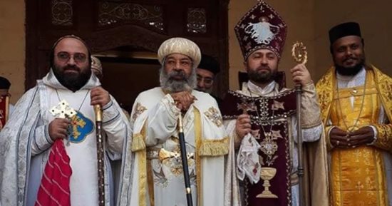 الأنبا رافائيل يترأس قداس العائلة الأرثوذكسية بالكنيسة المرقسية الكبرى بالأزبكية