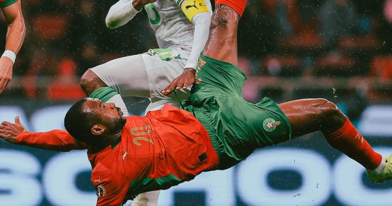 المقصيات ماركة مسجلة باسم أيوب الكعبى مع منتخب المغرب
